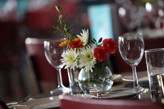 Celebration table settings